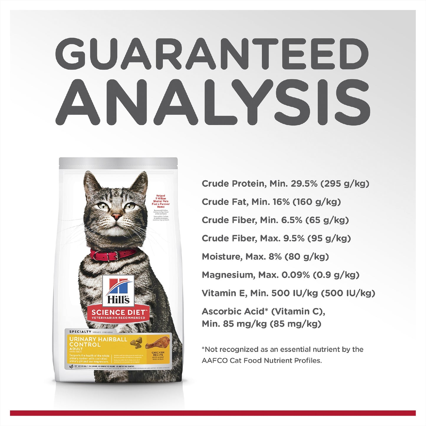 Science Diet Cat Urinary Hairball Control 3.17kg