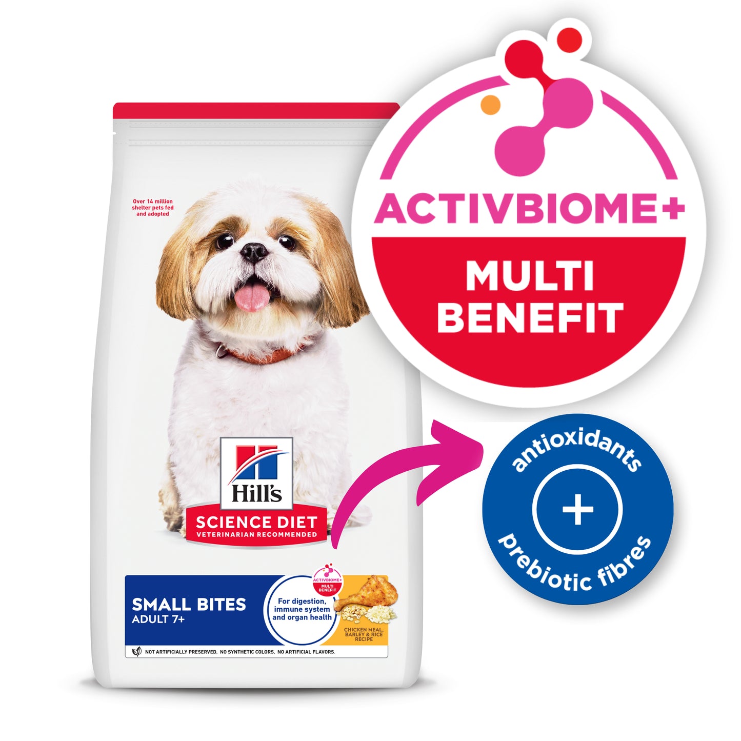Science Diet Dog Adult 7+ Small Bites 2kg