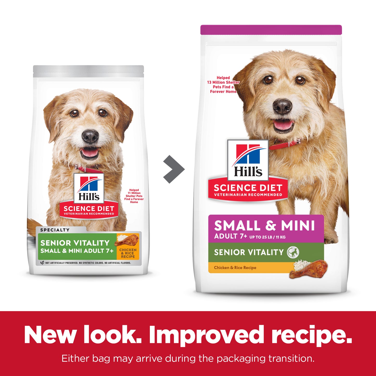 Science Diet Dog Senior Vitality Small & Mini 1.58kg