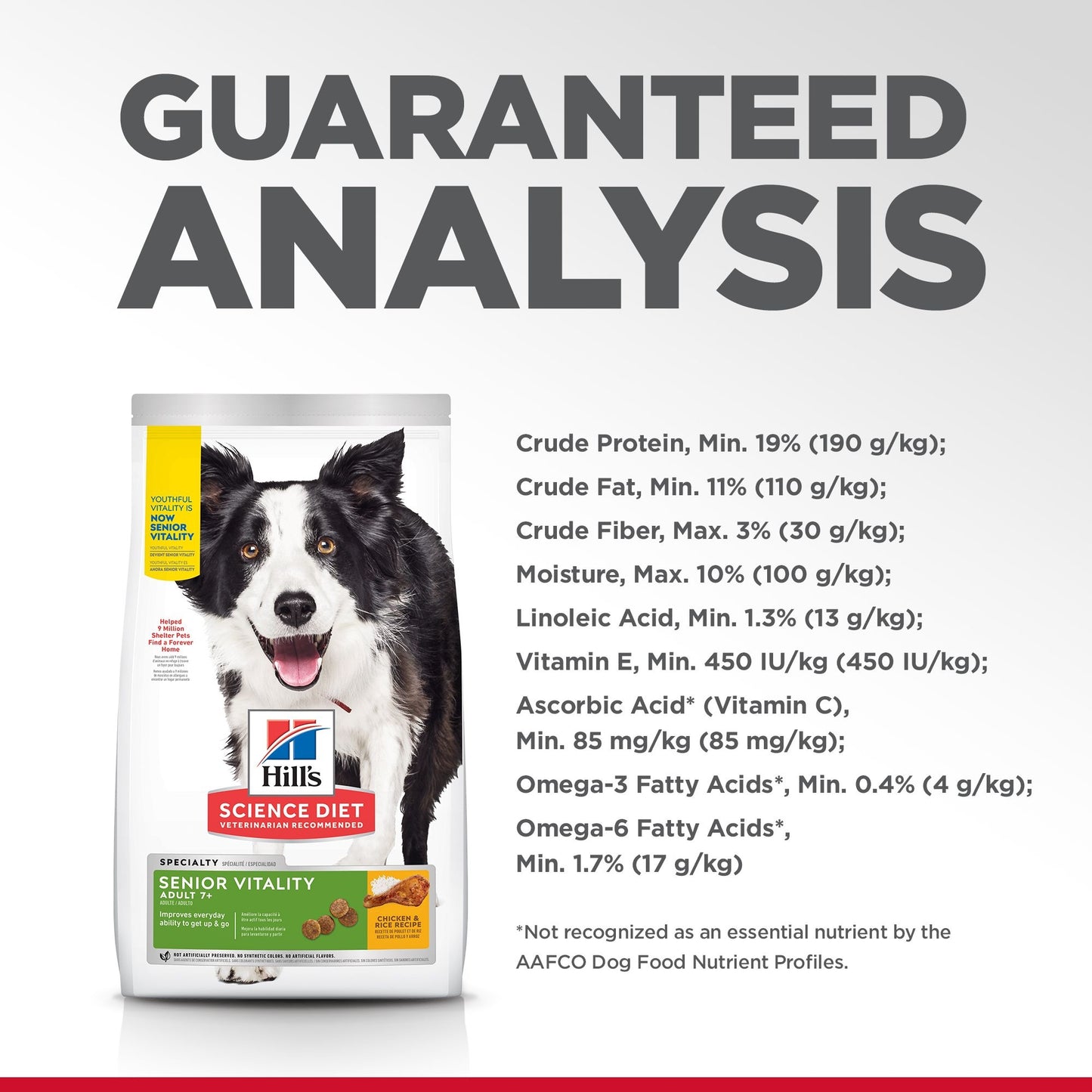 Science Diet Dog Senior Vitality 5.7kg