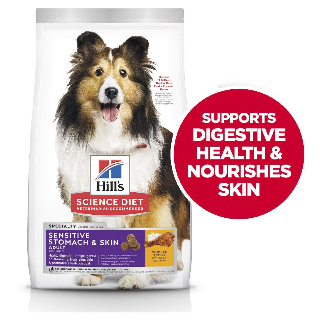 Science Diet Dog Sensitive Skin and Stomach 1.81kg