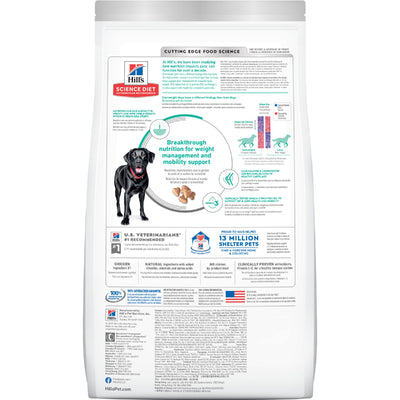 Science Diet Dog Large Breed Perfect Weight & Joint Support 11.34kg