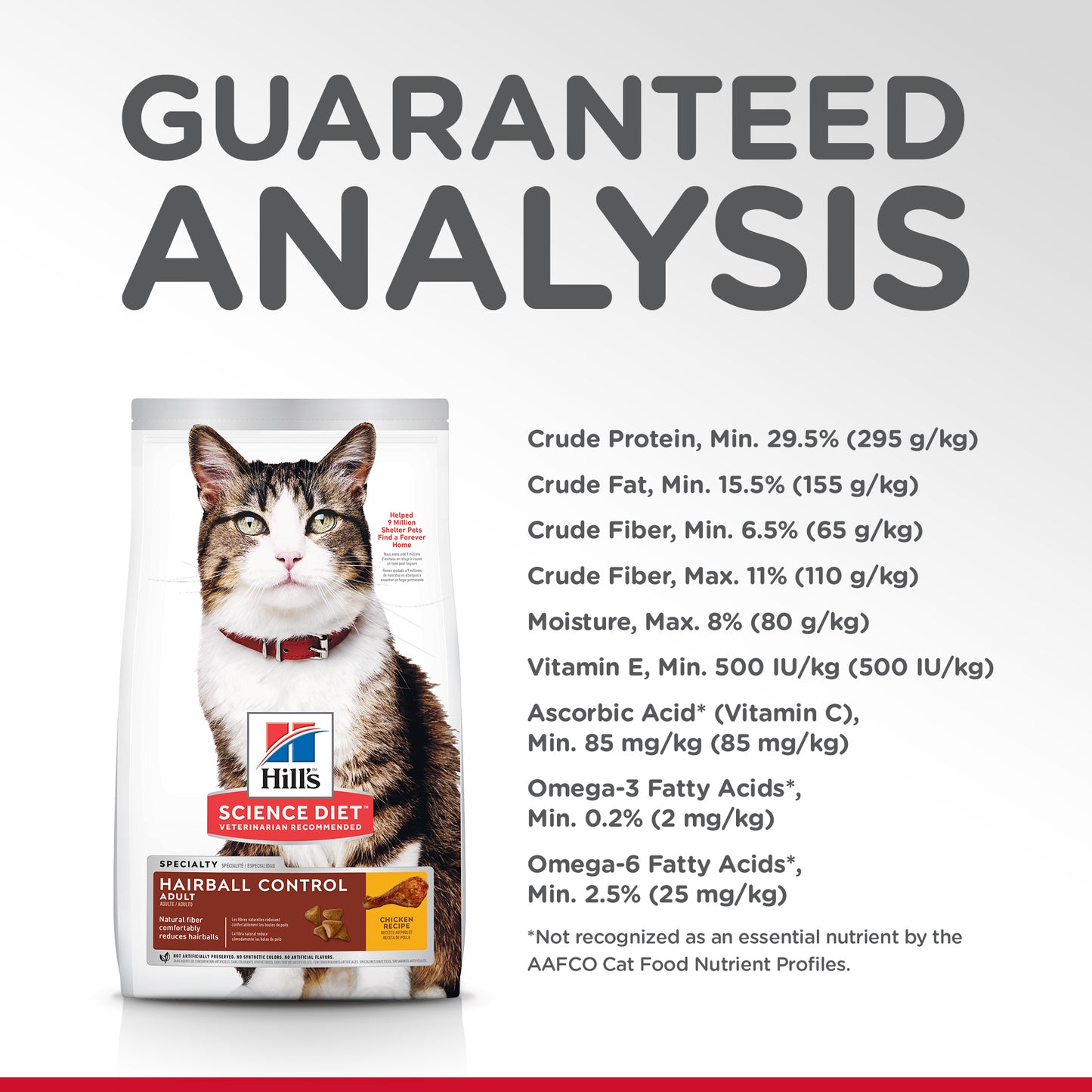 Science Diet Cat Adult Hairball 2kg