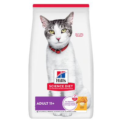 Science Diet Cat Adult 11+ 1.5kg