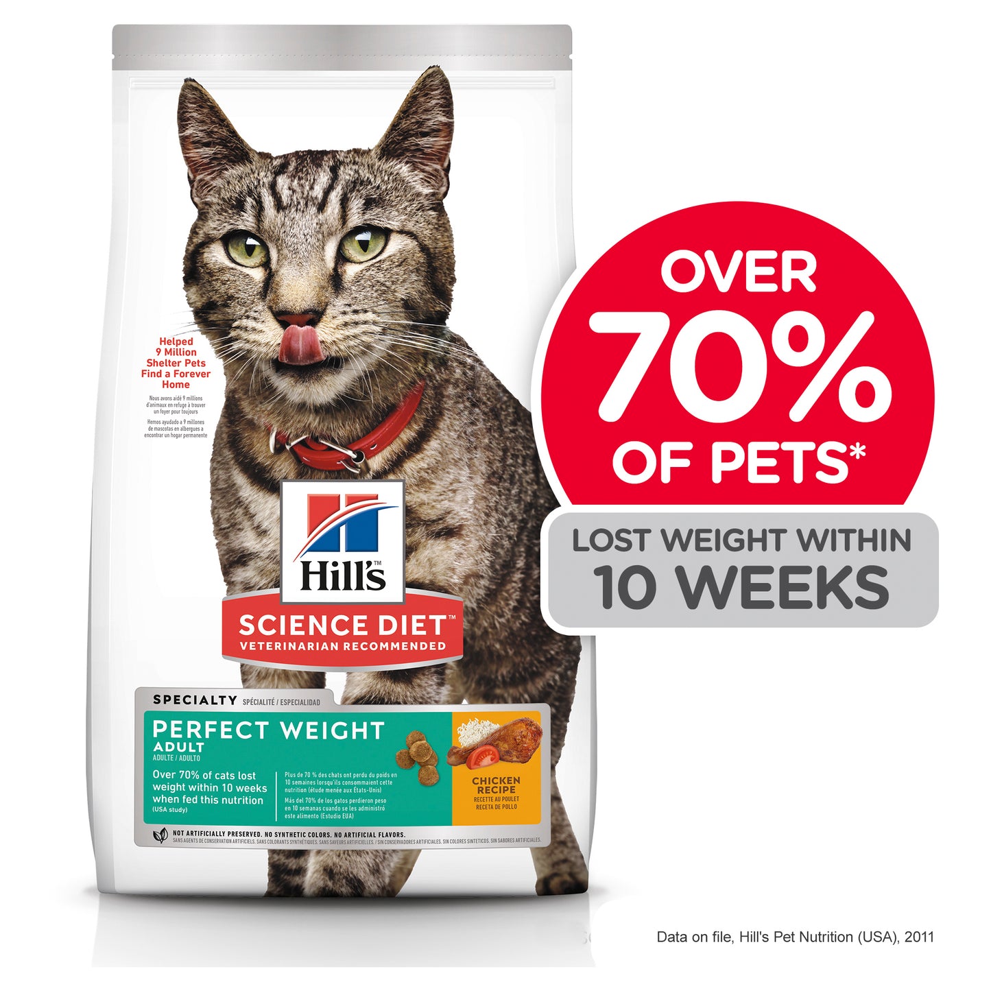 Science Diet Cat Perfect Weight 6.8kg