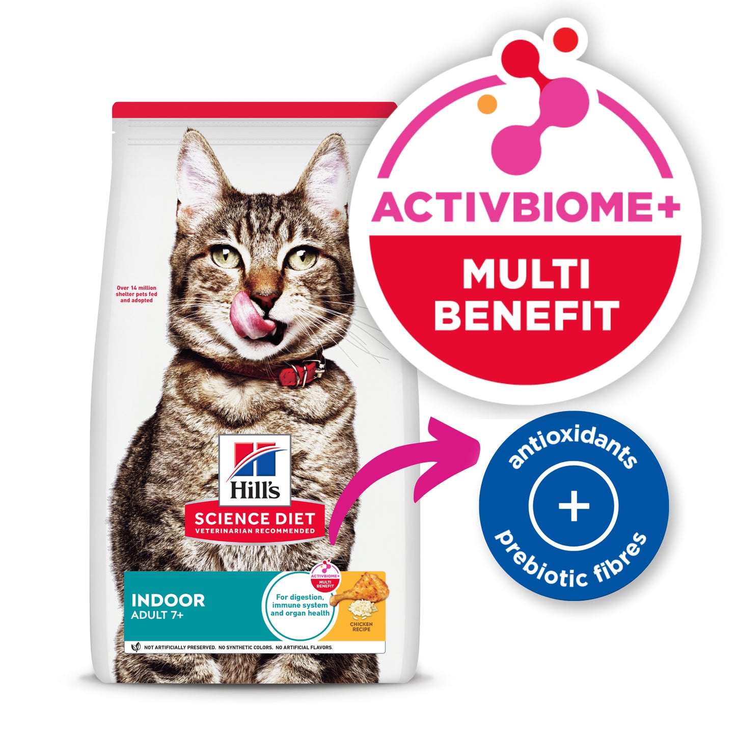 Science Diet Cat Indoor 7+ 1.58kg