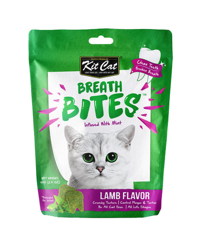 Kit Cat Breath Bites Lamb 60gm