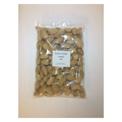 Breeders Delight Almonds in Shell 500g