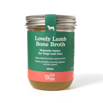 Pip Eats Lovely Lamb Bone Broth 500ml *Available in store or local delivery only
