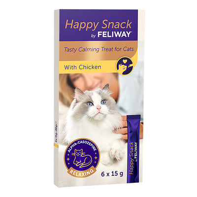 Feliway Happy Snack Calming Treats 6x15G