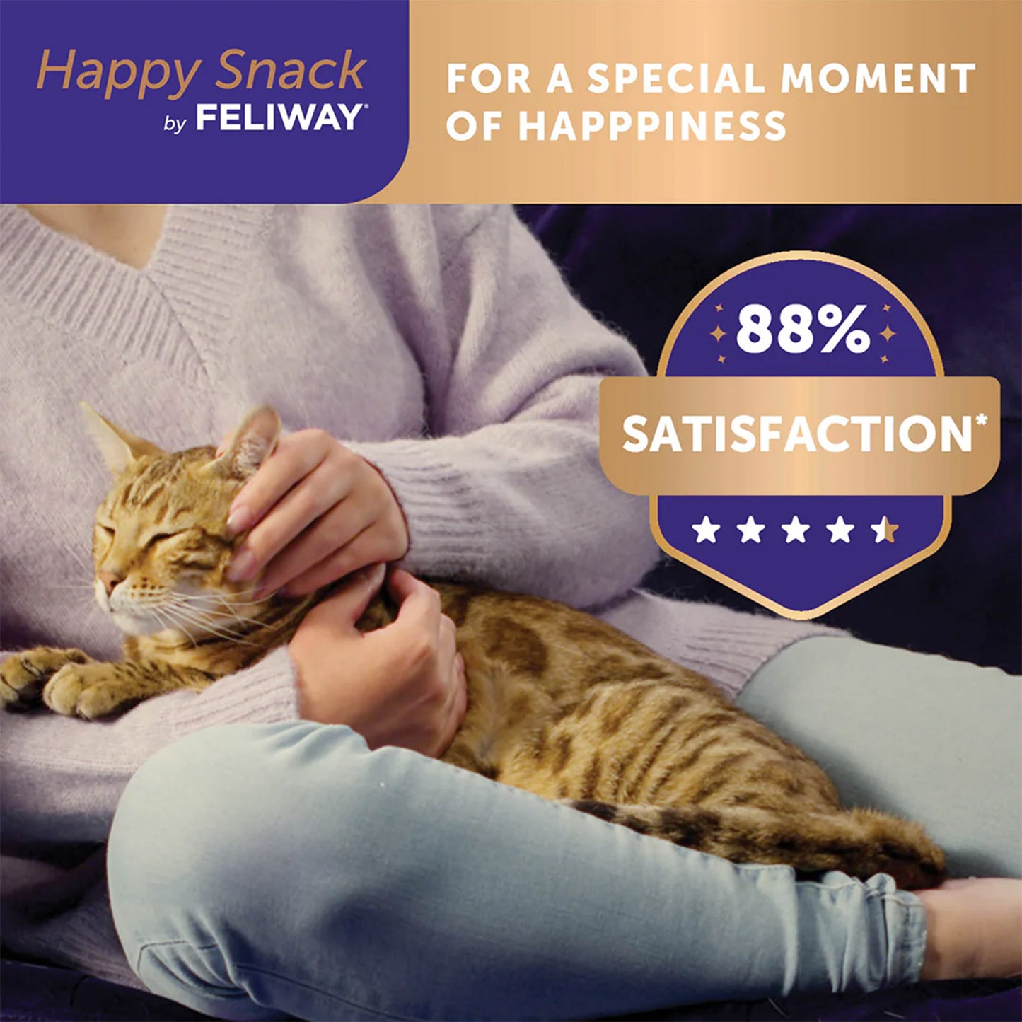 Feliway Happy Snack Calming Treats 6x15G