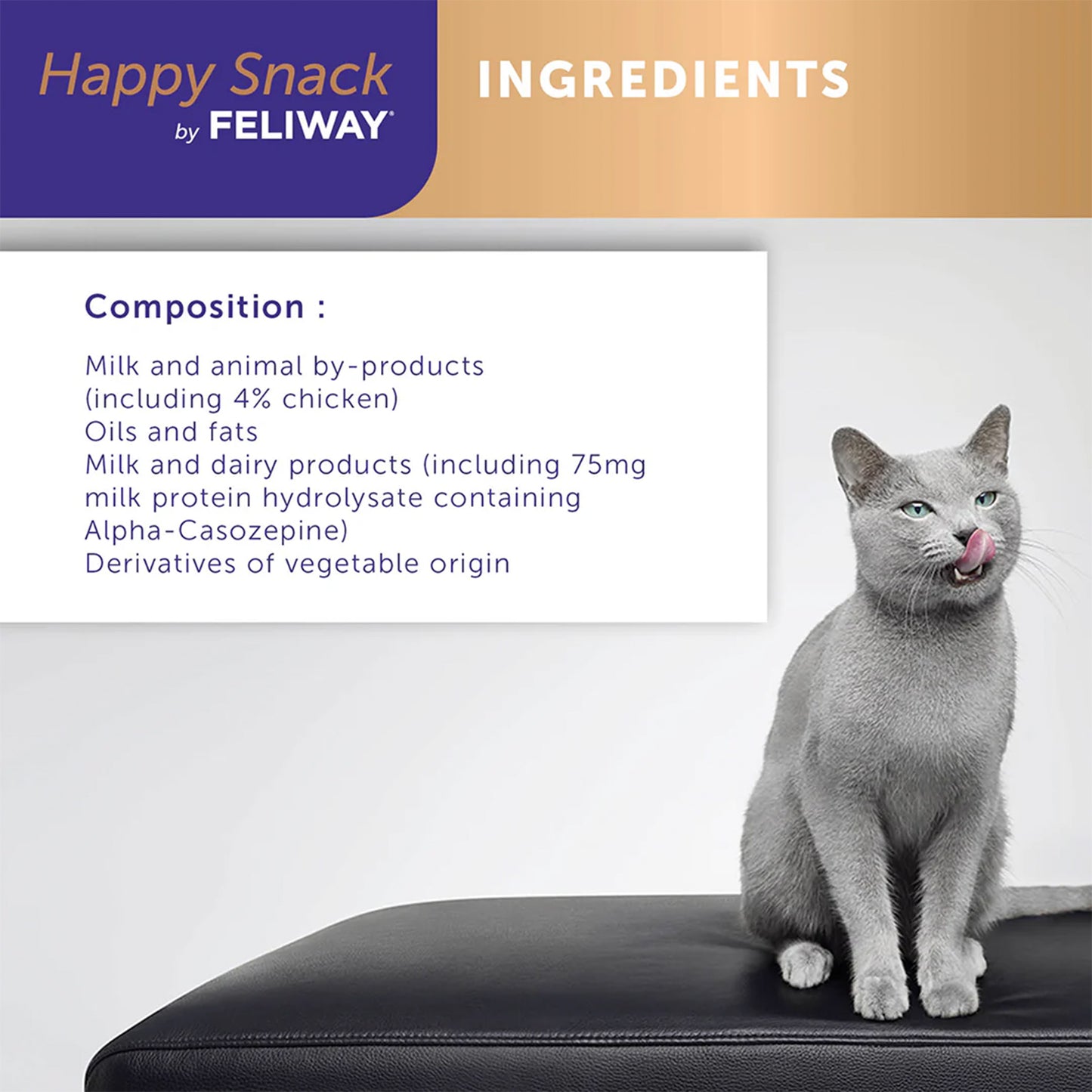 Feliway Happy Snack Calming Treats 6x15G