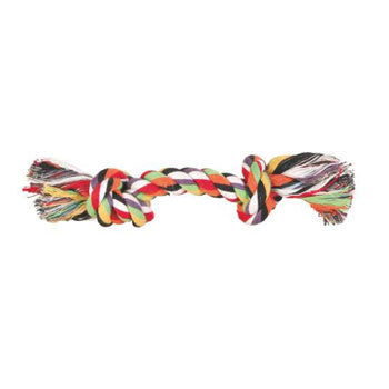 Trixie Playing Rope Cotton Multicoloured 25gram 15cm