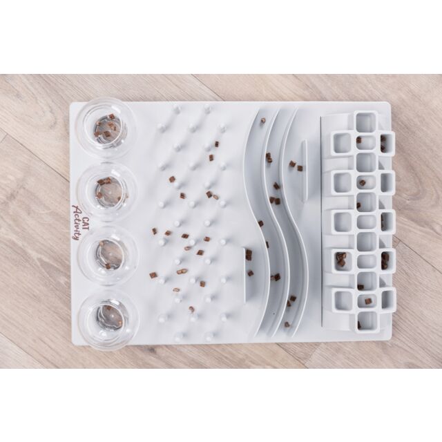 Trixie Cat Activity Fun Board Strategy Game 30X40Cm Light Grey