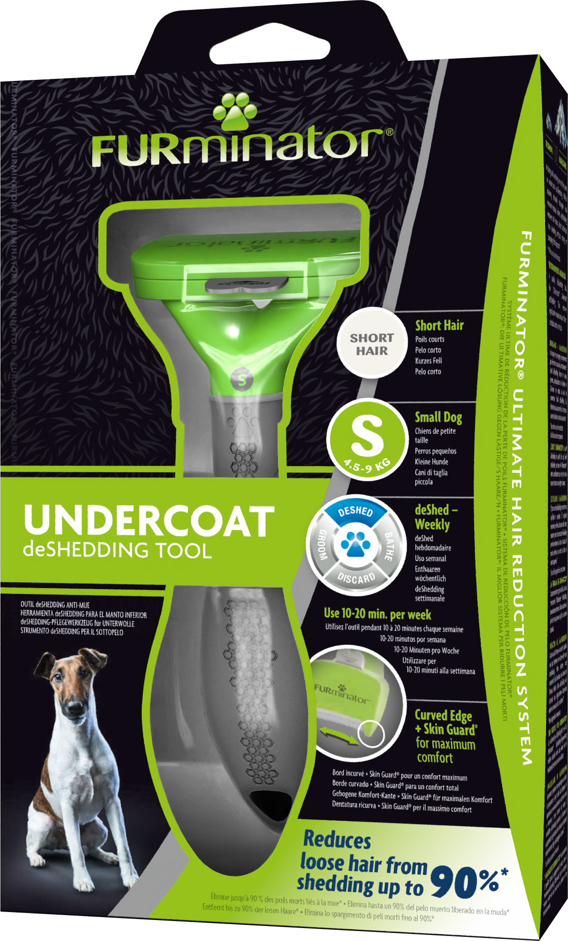 Furminator Undercoat Sml Short Hair Dog
