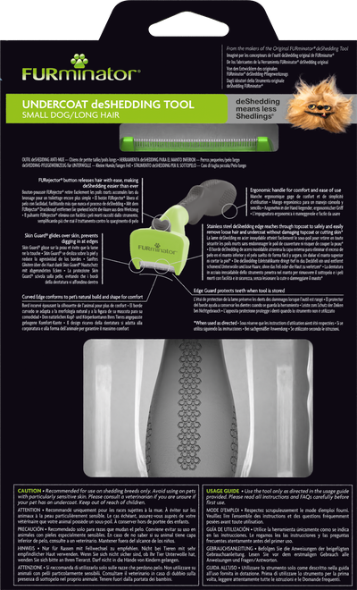 Furminator Undercoat Sml Long Hair Dog