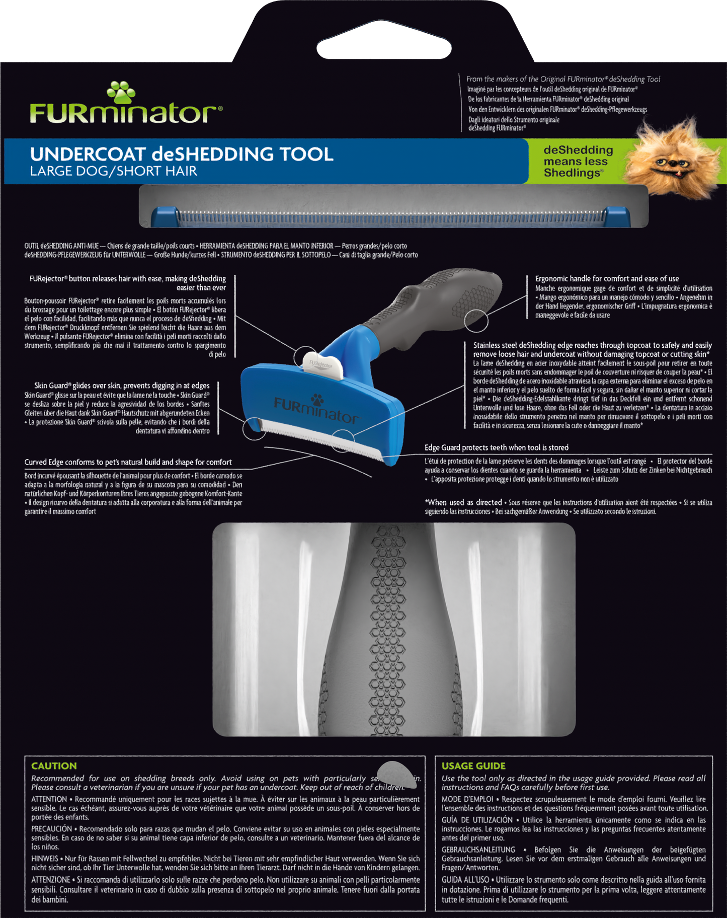 Furminator Undercoat Lrg Short Hair Dog