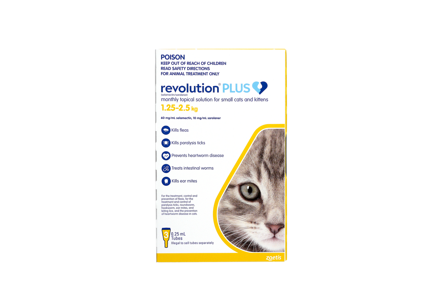 Revolution PLUS Kitten 1.25-2.5kg 3s