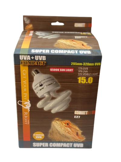 Get Your Pet Right 45watt Super Compact UVB Light