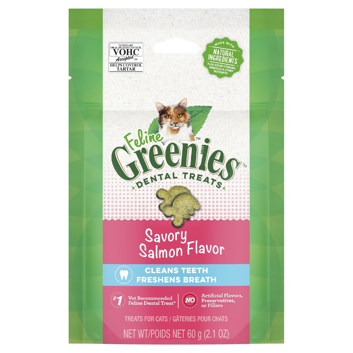 Greenies Feline Salmon 60G