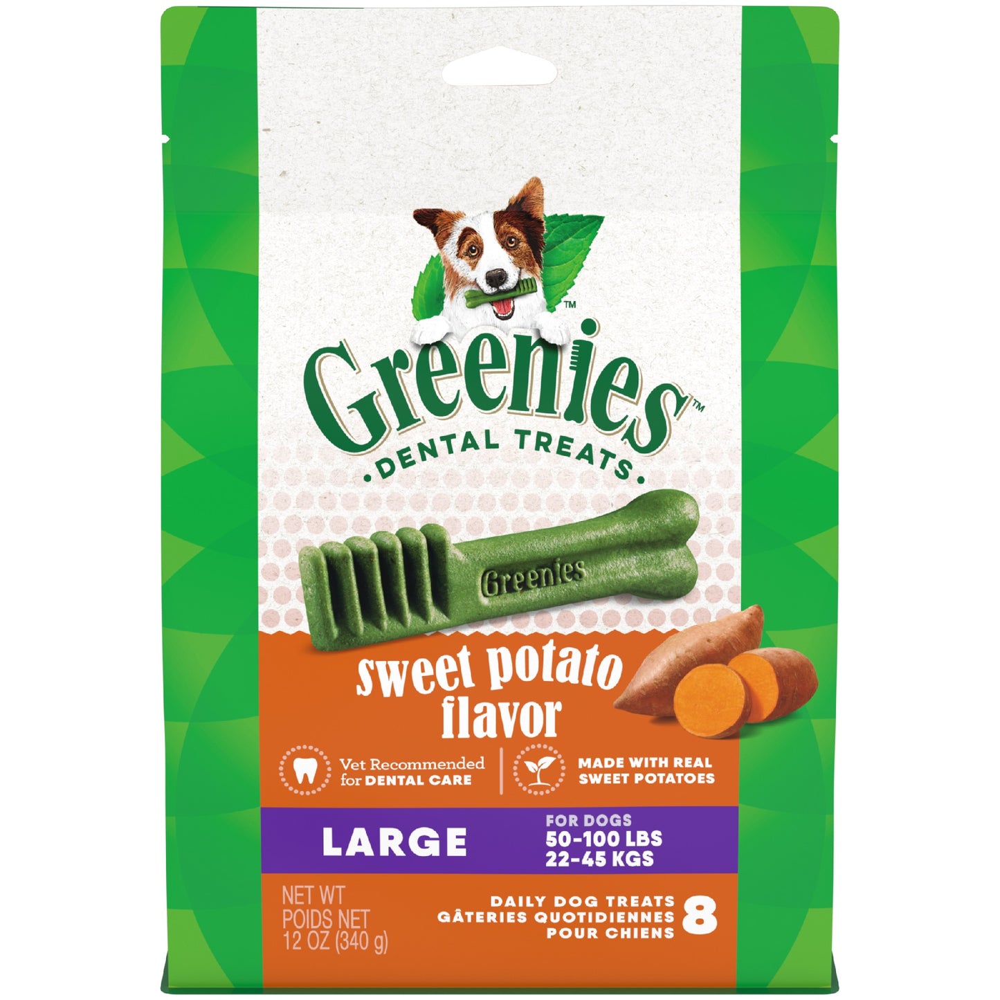 Greenies Sweet Potato Large 340g