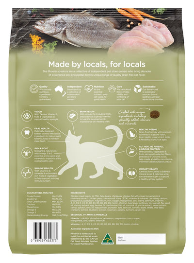 Phoenix Cat Chicken & Barra 2.5Kg