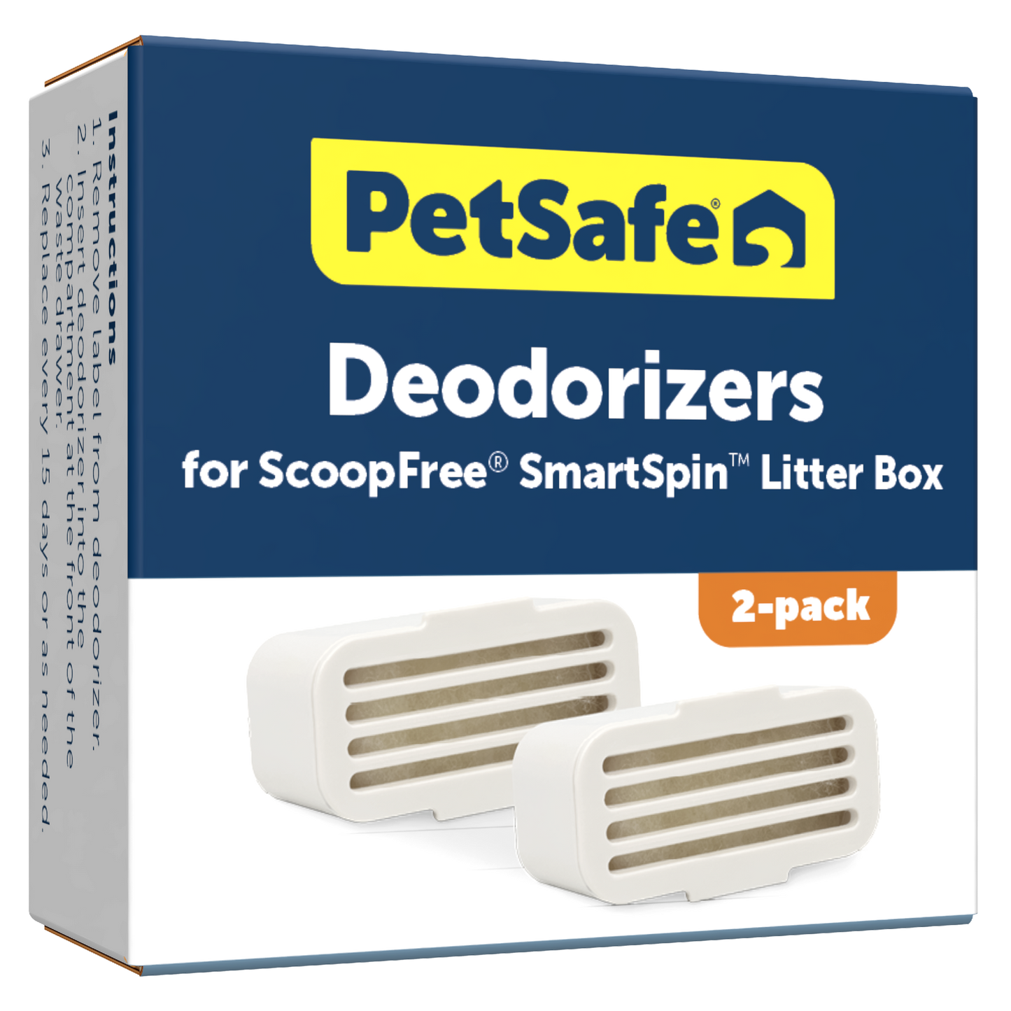 Scoopfree Smartspin Deodorizer 2-Pack