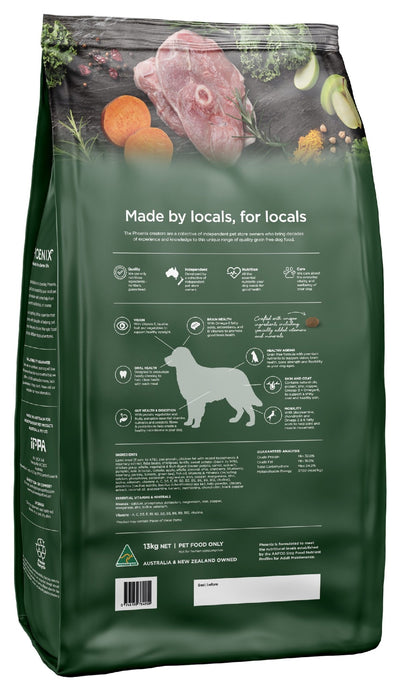 Phoenix Dog Lamb & Sweet Potato 13Kg