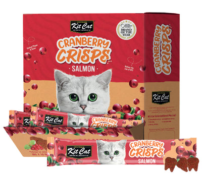 Kit Cat Cranberry Crisps Salmon 20G