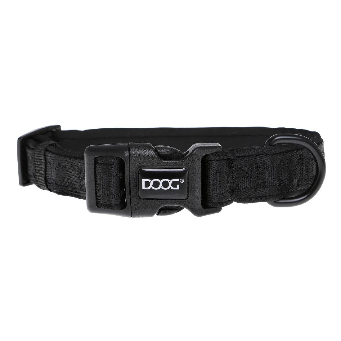 DOOG Neosport Neoprene Dog Collar Black | Avail in Xs - L sizes