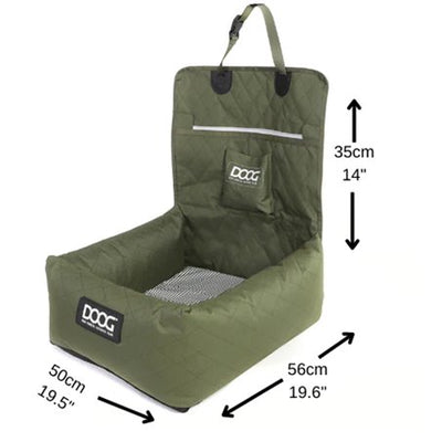 DOOG Car Seat - GREEN - Small