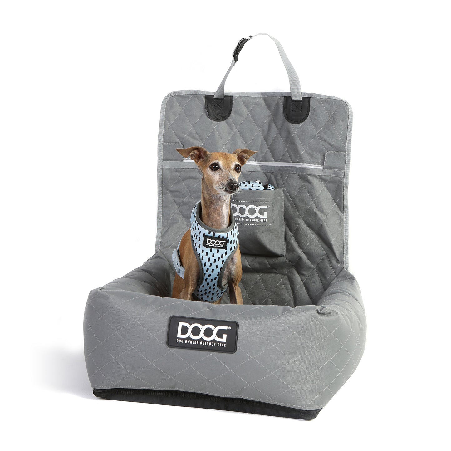 DOOG Car Seat - GREY - Small