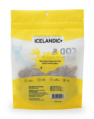 Icelandic Treats Dog Cod & Herring Combo Bites 99g