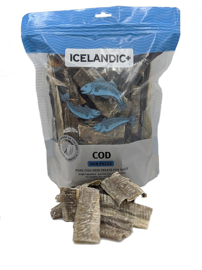 Icelandic Treats Dog Cod Skin Mixed Pieces 227G