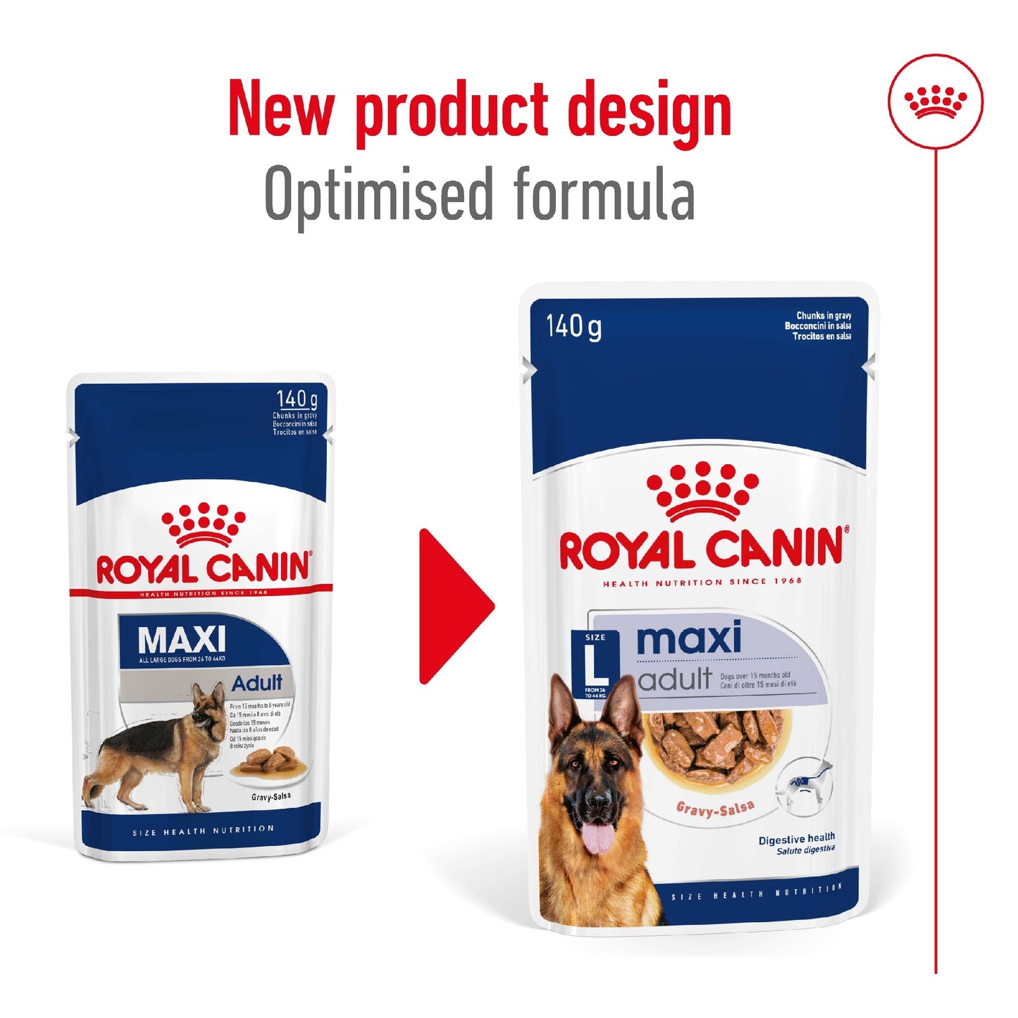 Royal Canin Dog Maxi Adult 140g Pouch