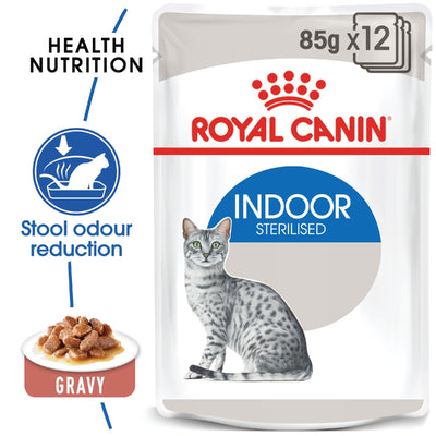 Royal Canin Cat Indoor Gravy 85g Pouch
