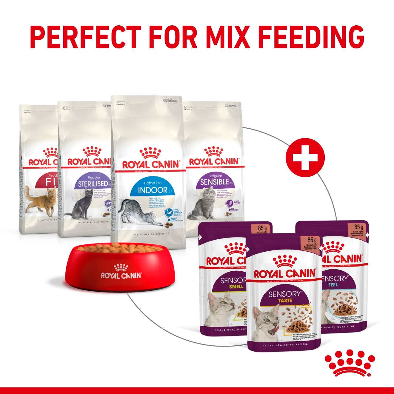 Royal Canin Cat Sensory Smell Gravy Feline 85g Pouch