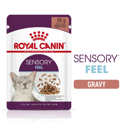 Royal Canin Cat Sensory Feel Gravy 85g Pouch