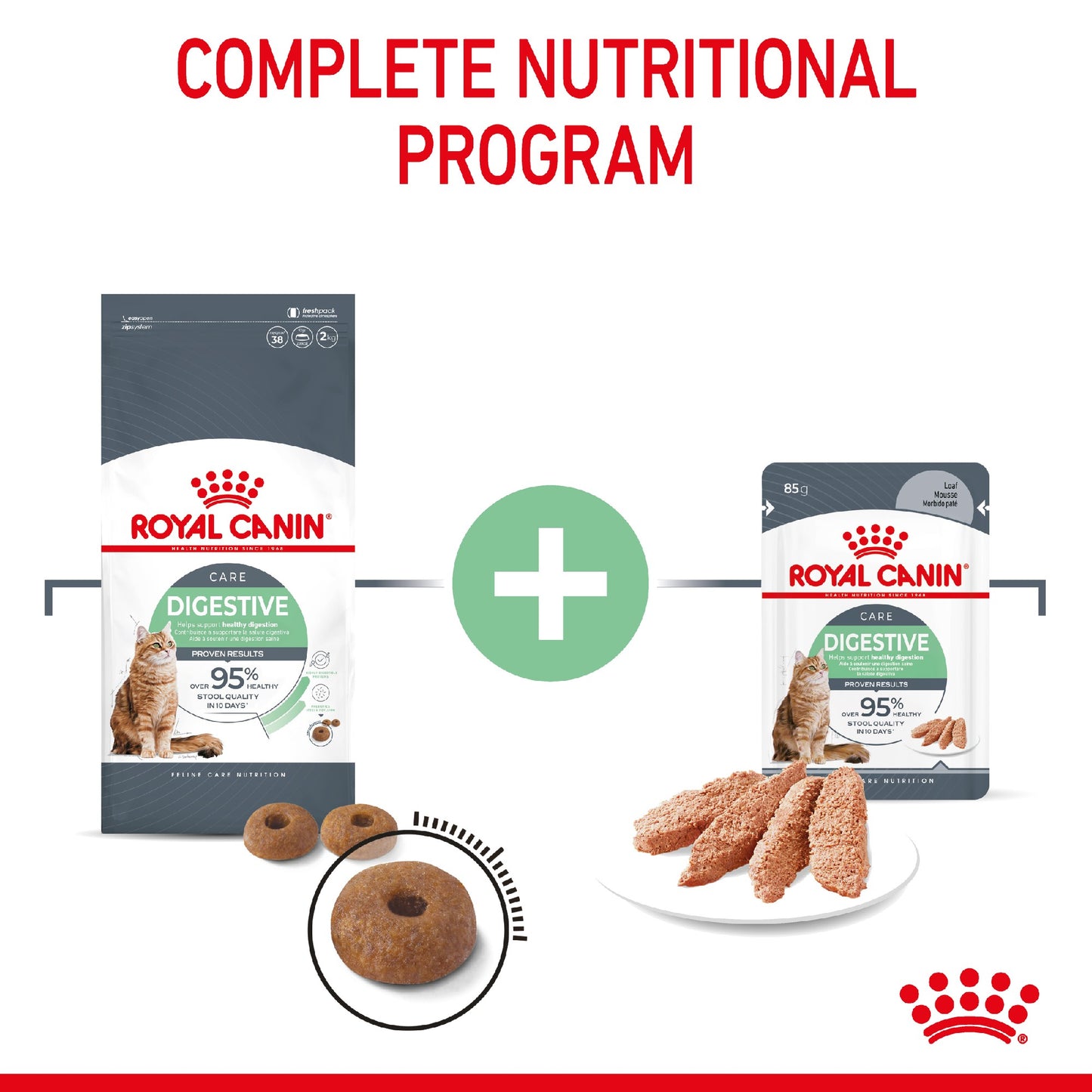 Royal Canin Cat Digestive Care 85g Loaf pouch