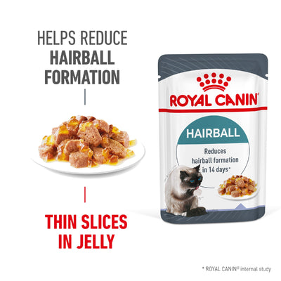 Royal Canin Cat Hairball Care In Jelly 85g Pouch