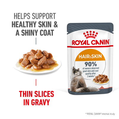 Royal Canin Cat Hair & Skin 85g Pouch