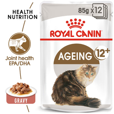 Royal Canin Cat Ageing 12+ Gravy 85g Pouch