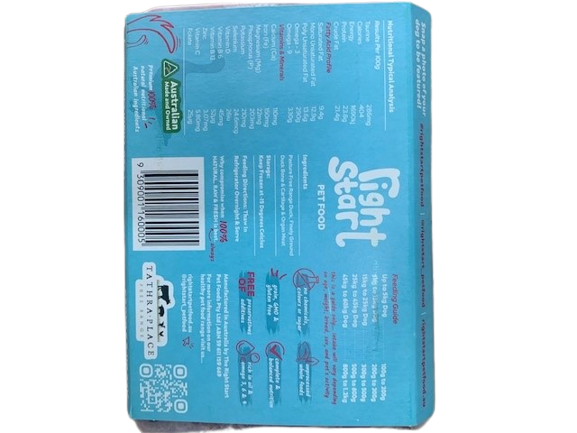 The Right Start Petfood Duck For Dogs 500G *Available in store or local delivery only