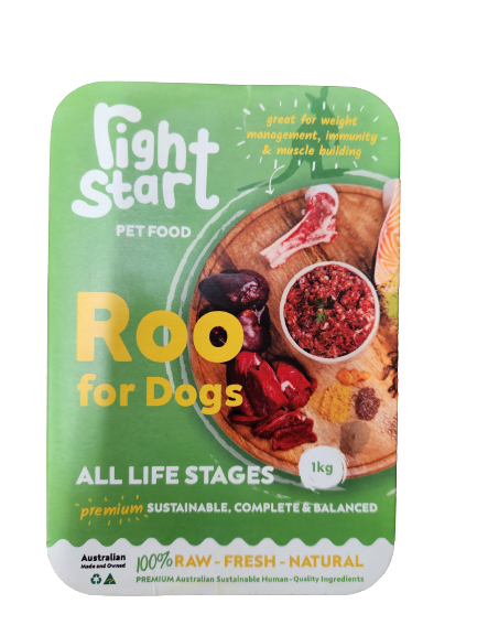 The Right Start Petfood Roo For Dogs 1Kg
