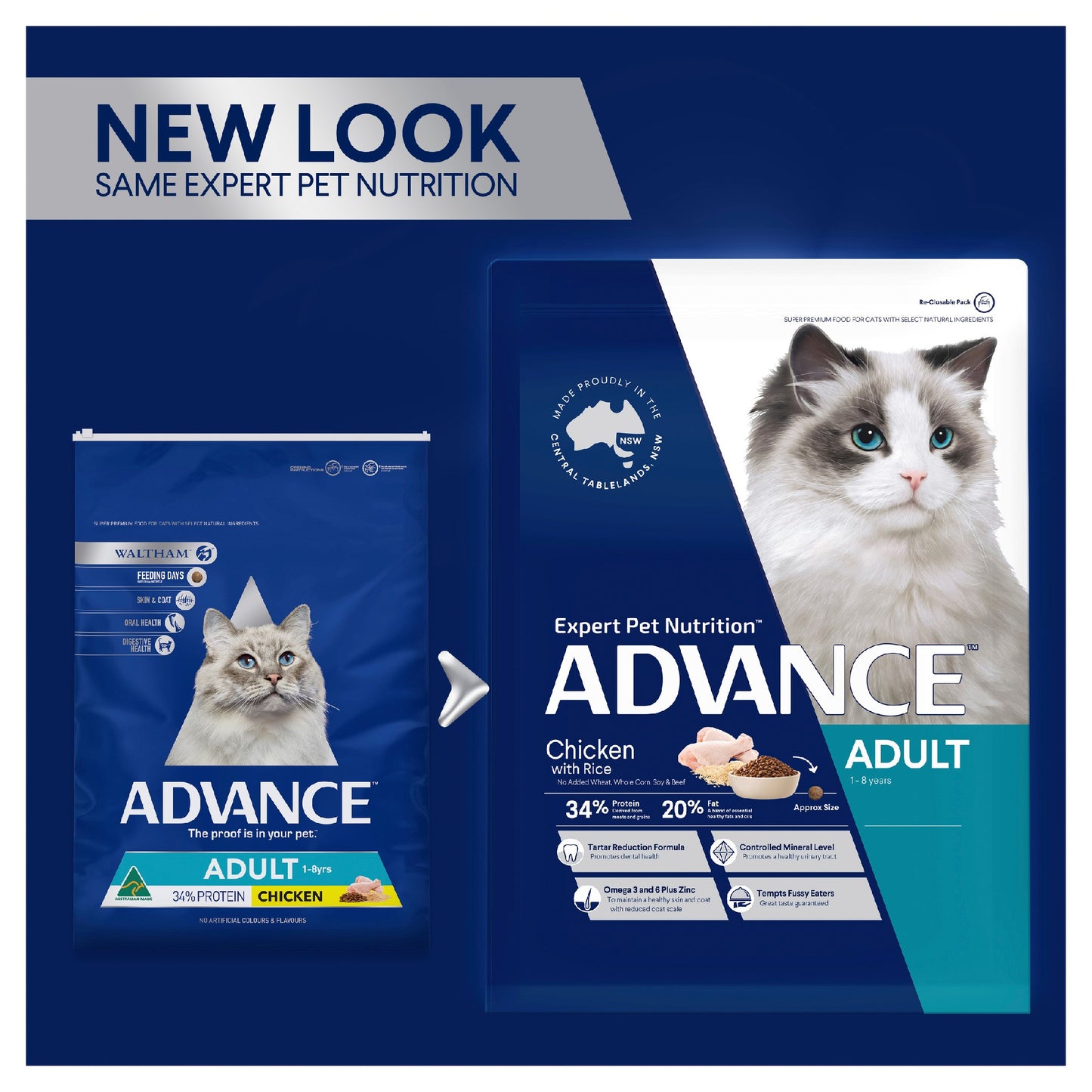 Advance Cat Total Wellness Chicken 3Kg