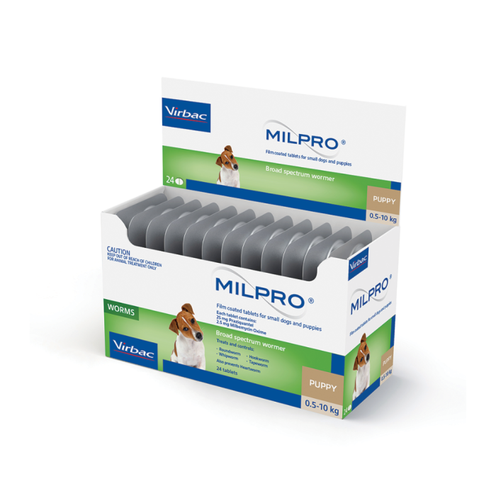 Milpro Small Dog And Puppy 2 Tab