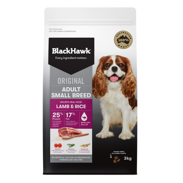 Black Hawk Dog Small Breed Lamb & Rice 3kg