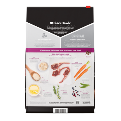 Black Hawk Dog Small Breed Lamb & Rice 3kg