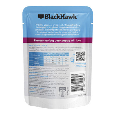 Black Hawk Original Puppy Lamb & Vegetables 85g