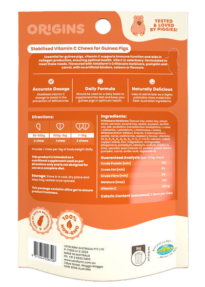 Vetafarm Vita - C Chews 60'S